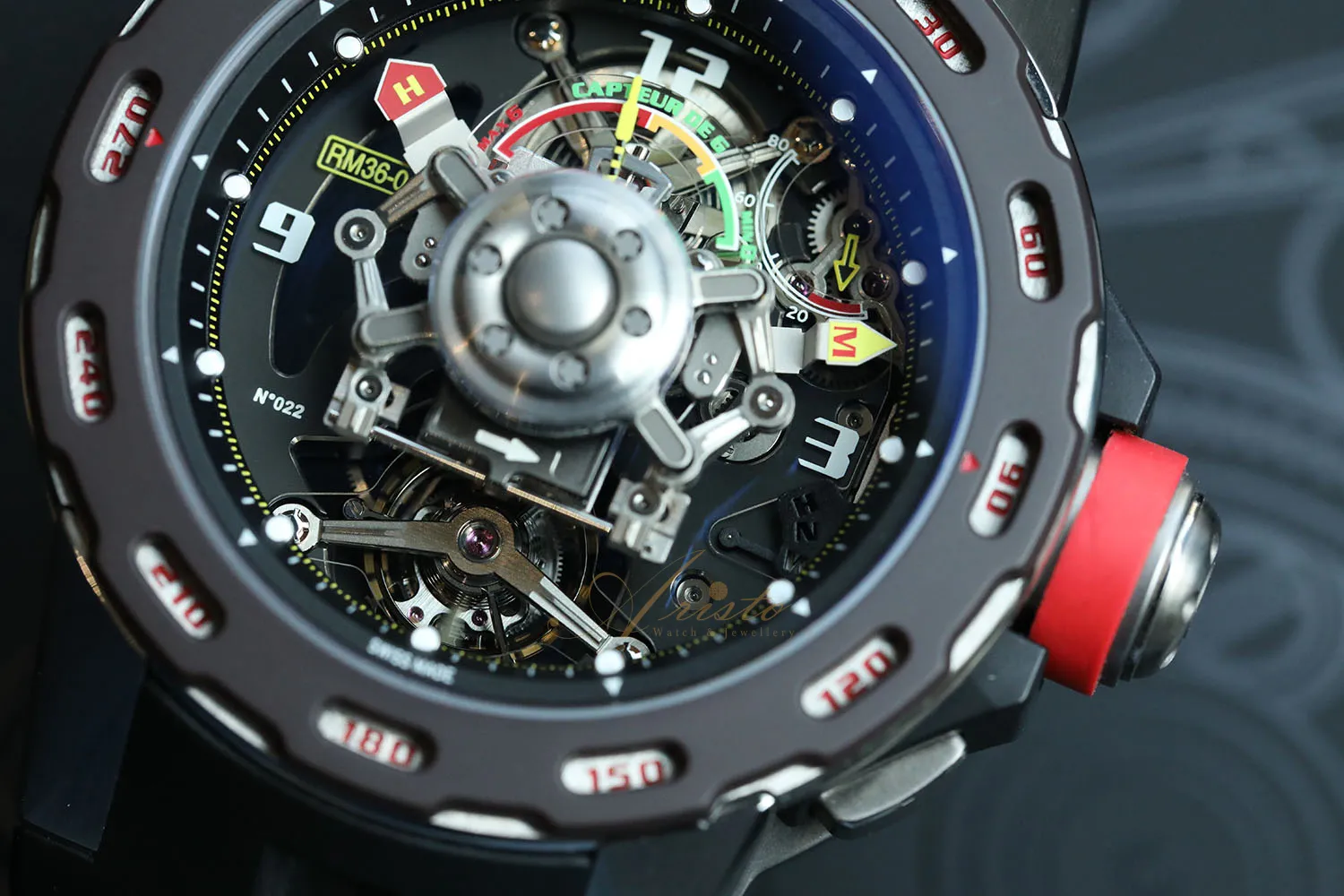 RICHARD MILLE | RM36-01 Tourbillon G-sensor Sébastien Loeb